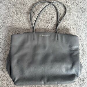 Marc Jacobs Charcoal Leather Tote